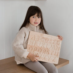 QToys - Capital Letter Tracing board