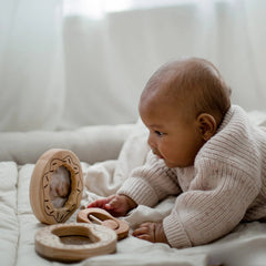 QToys - Shell Rattle & Mirror Set