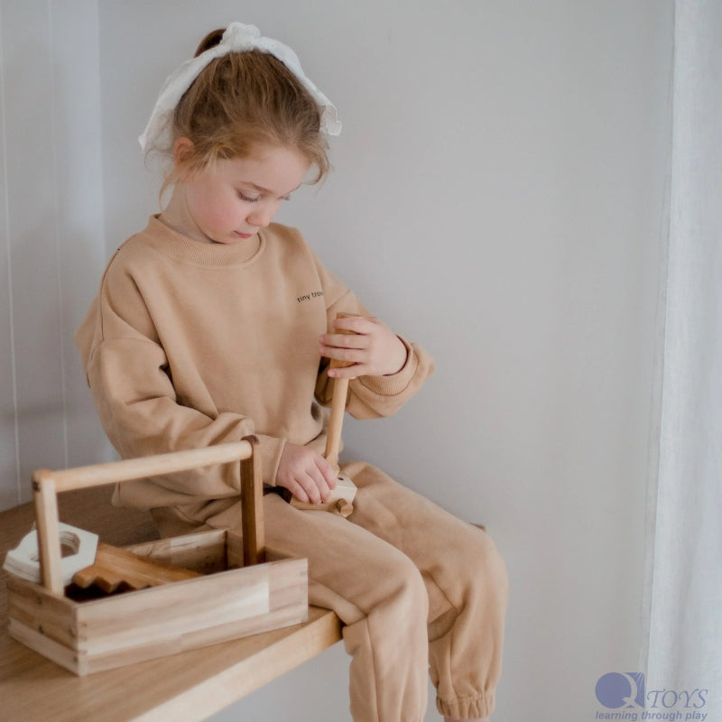 QToys - Wooden Tool Set