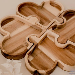 QToys - Four leaf Clover trays