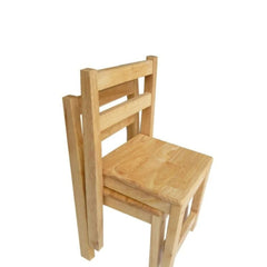 QToys - Rubber wood Standard Chairs