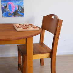 QToys - Acacia Stacking Chair-Set of 2