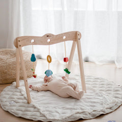 QToys - Wooden Baby Gym