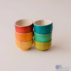 QToys - Rainbow Sorting Bowls