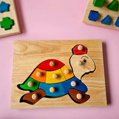 QToys - Little Turtle Knob Puzzle