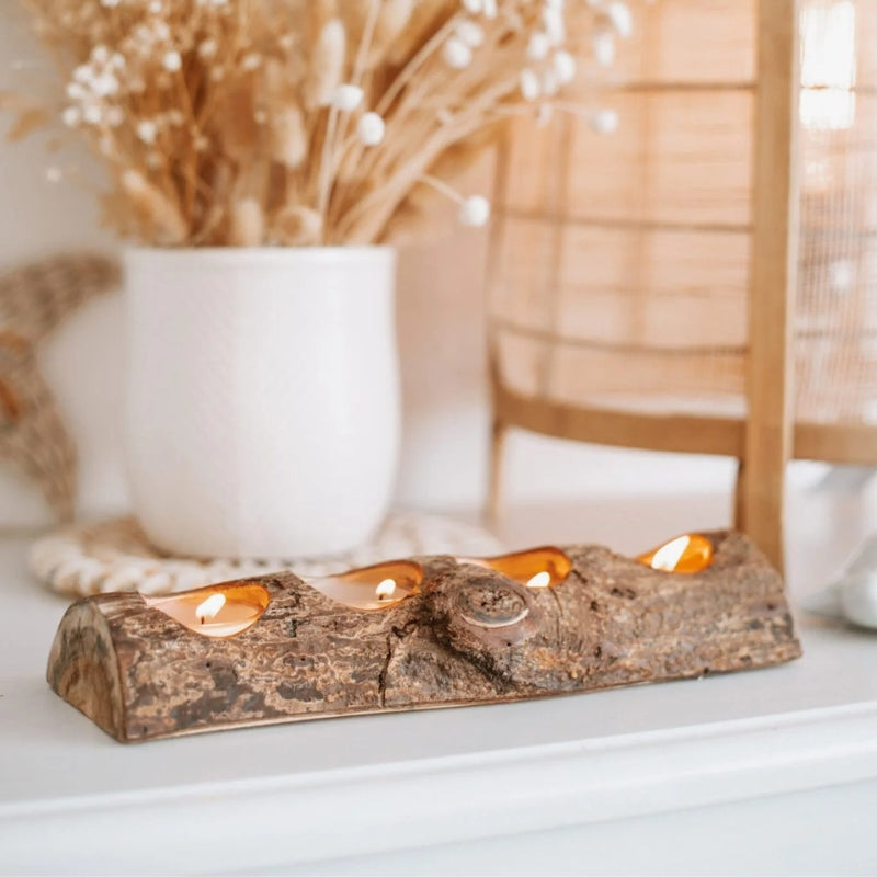 QToys - Tree Candle Holder 4 holes (set of 2)