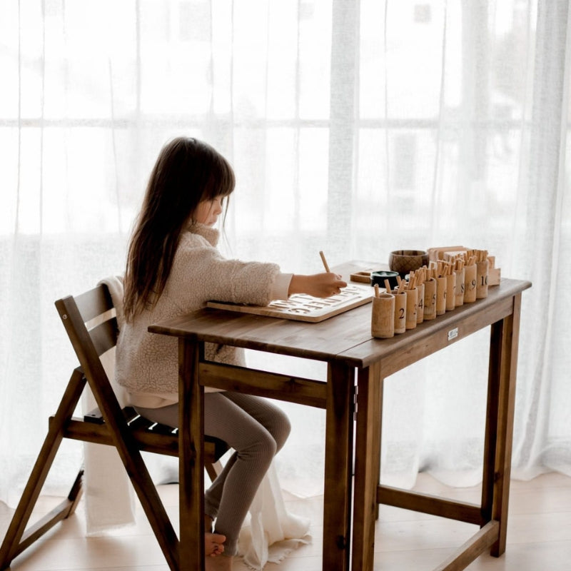 QToys - Foldable Study Desk and Chair