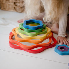 QToys - Rainbow flowers