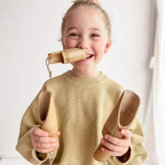 QToys - Bamboo Scoops set of 3