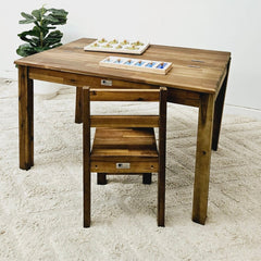 QToys - Study Desk and 2 Standard Chairs