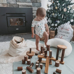 QToys - Tree Blocks 106 pcs