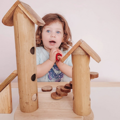 QToys - Bamboo Gnome Play Set