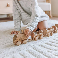 QToys - Bamboo Train