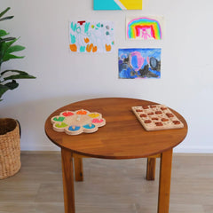 QToys - Acacia Stacking Chair-Set of 2