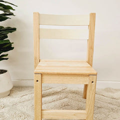 QToys - Rubber Wood Stacking Chairs