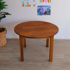 QToys - Round table 75 Acacia