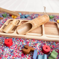 QToys - Bamboo Scoops set of 3