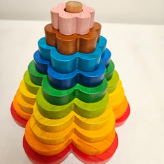 QToys - Stacking flowers