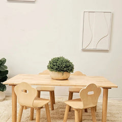 QToys - Classic Rectangular Table  4 Chairs