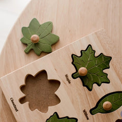 QTOYS - Montessori Leaf Puzzle