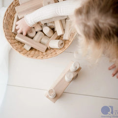 QToys - NATURAL TREE BLOCKS