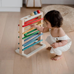 QToys - Track a ball rack