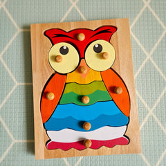QToys - Hooty owl knob puzzle