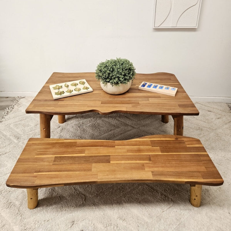 QToys - Tree Tables And 2 Benches