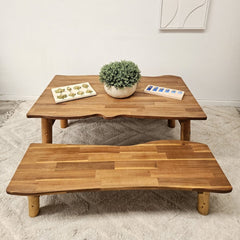QToys - Tree Tables And 2 Benches