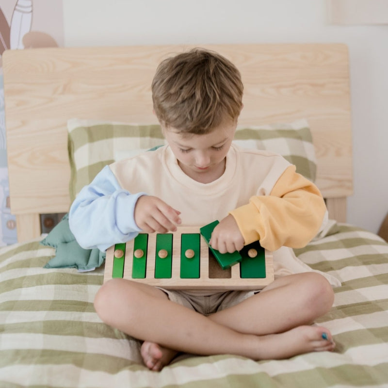 QToys - Narrow-wide knob puzzle