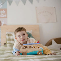 QToys - Wooden Surfing Van