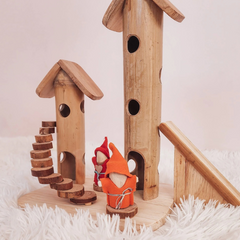 QToys - Bamboo Gnome Play Set