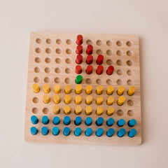 QToys - Wooden Peg Board