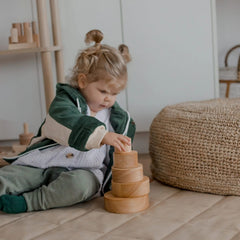 QToys - 2 Tone Stacking and Nesting Bowls