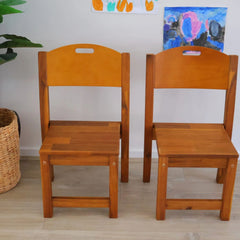 QToys - Acacia Stacking Chair-Set of 2