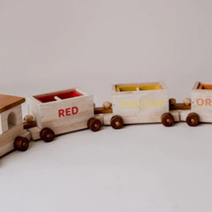 QToys - Wooden train