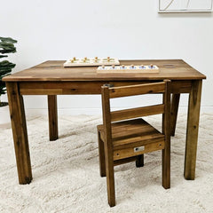 QToys - Study Desk and 2 Standard Chairs
