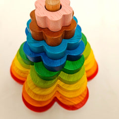 QToys - Stacking flowers