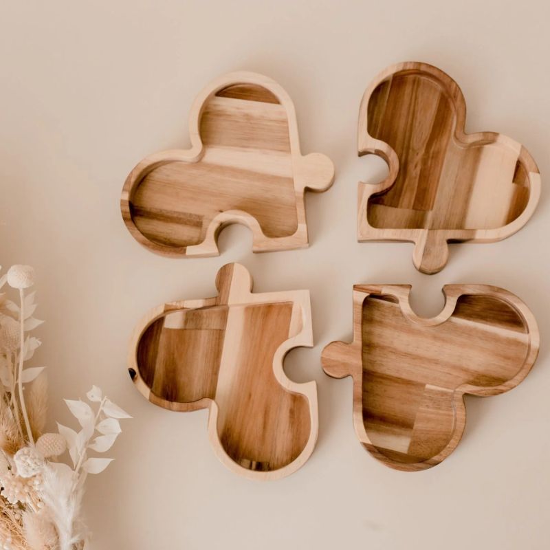 QToys - Four leaf Clover trays