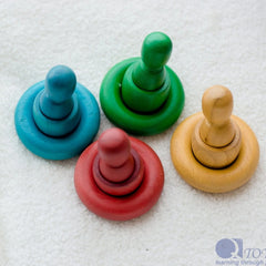 QToys - Rainbow People Cups and Rings