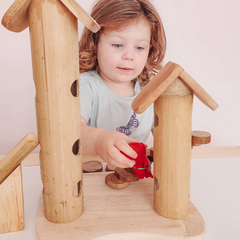 QToys - Bamboo Gnome Play Set