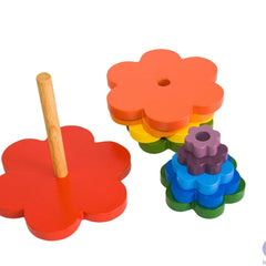 QToys - Stacking flowers