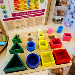 QToys - 3D sorting and nesting board