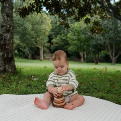 QToys - Natural Bouncing Stacking Rings