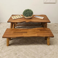QToys - Tree Tables And 2 Benches