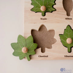 QTOYS - Montessori Leaf Puzzle