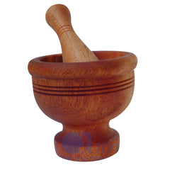 QToys - Wooden Pestle and Mortar