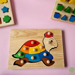 QToys - Little Turtle Knob Puzzle