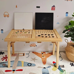 QToys - 4 in 1 Activity Table + Assorted tray inserts