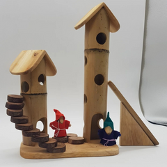 QToys - Bamboo Gnome Play Set